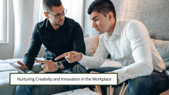 Nurturing Creativity and Innovation in the Workplace